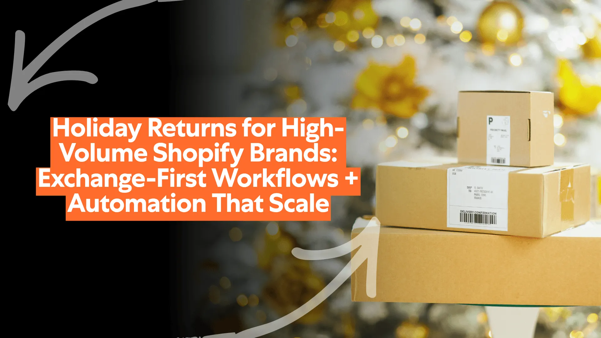 Holiday Returns for High-Volume Shopify Brands: Exchange-First Workflows + Automation That Scale