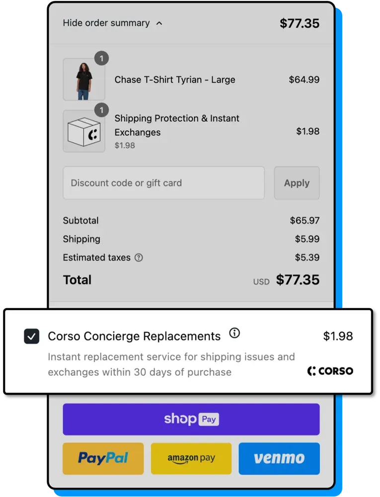 Amazon listing showing "Cosco Concierge Replacements" on phone screen.