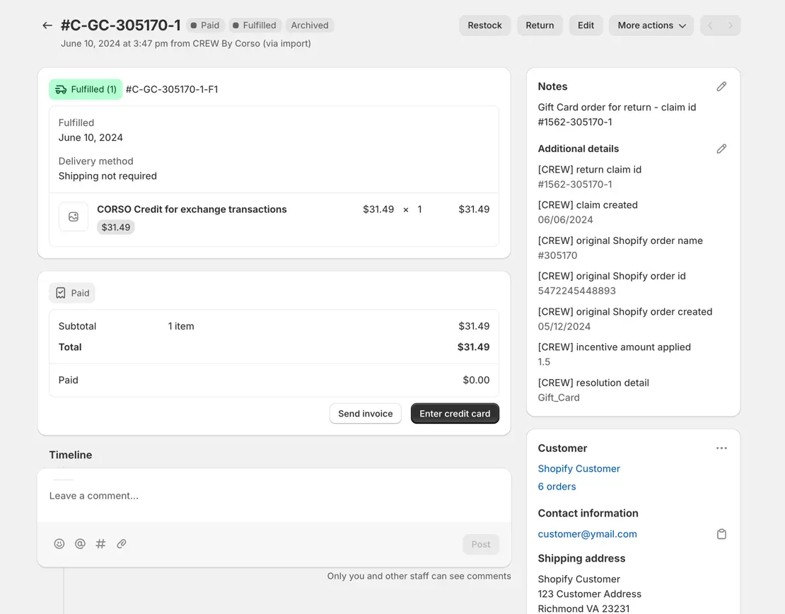 This is a screenshot of a computer screen displaying a Shopify store admin panel with various elements such as orders, produc