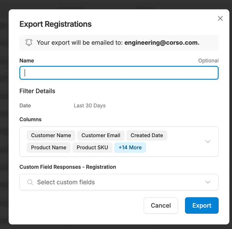 Exportable Reports Now Available for Shipping Claims and Registrations