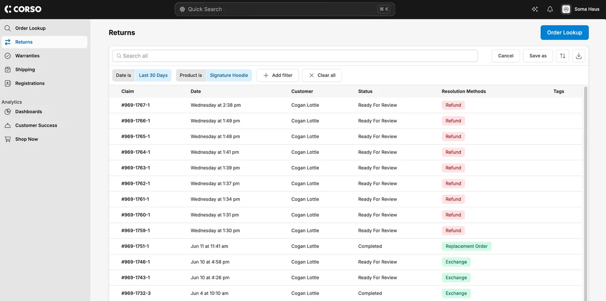 Enhanced UI for Admin Filters