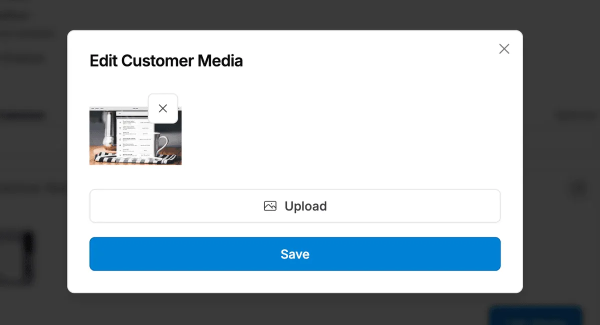 Improvements to Customer Media Management on Claims 