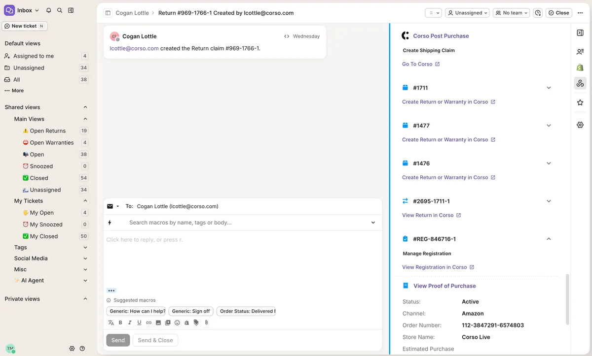 Improved Gorgias Integration Now Available